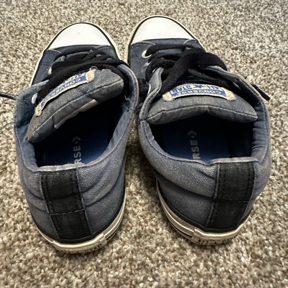 Converse Slip On Faded Blue Padded Tongue Size 2 - Picture 3 of 7